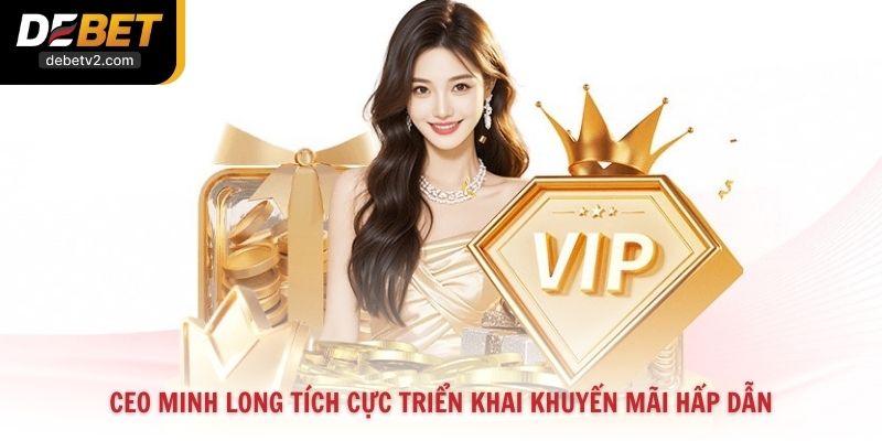 CEO Minh Long tích cực triển khai khuyến mãi hấp dẫn